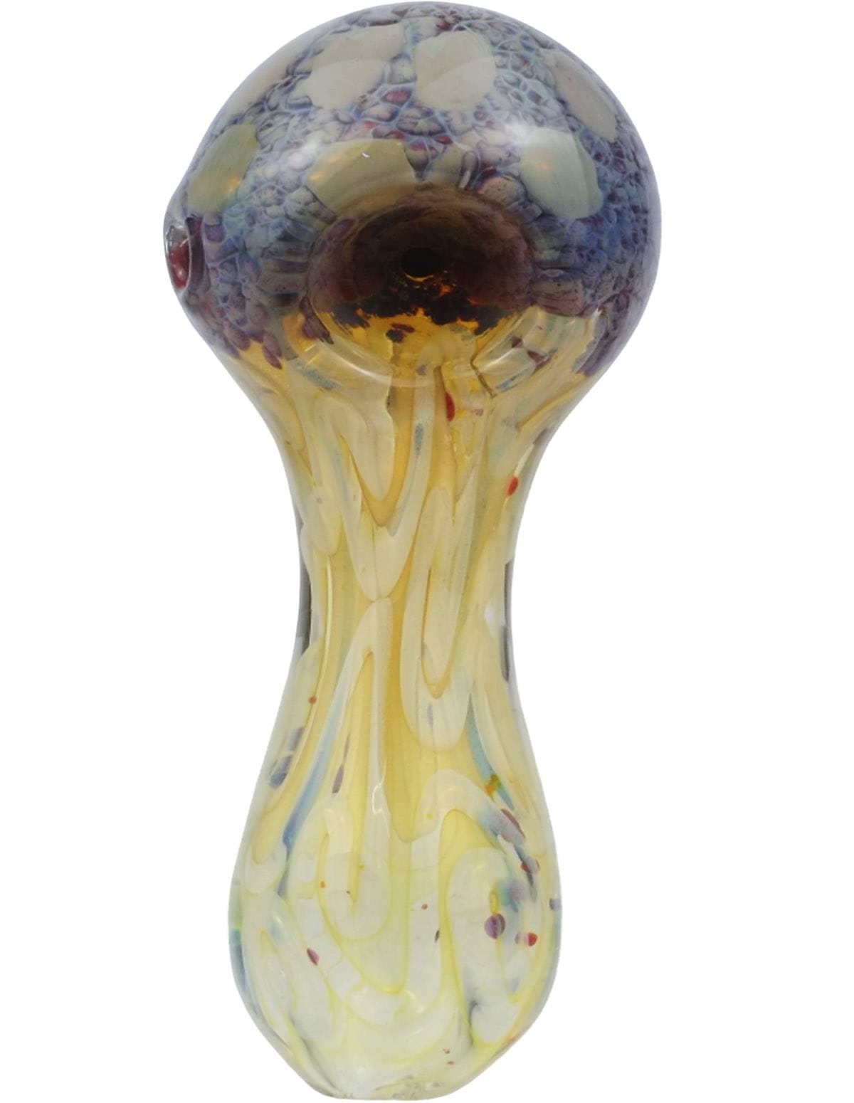 5" Pretty Glass hand Spoon pipe