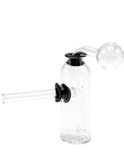 Oil burner pipe vial tube shaped glass Bubbler Water pipe - Simple Glass Pipe