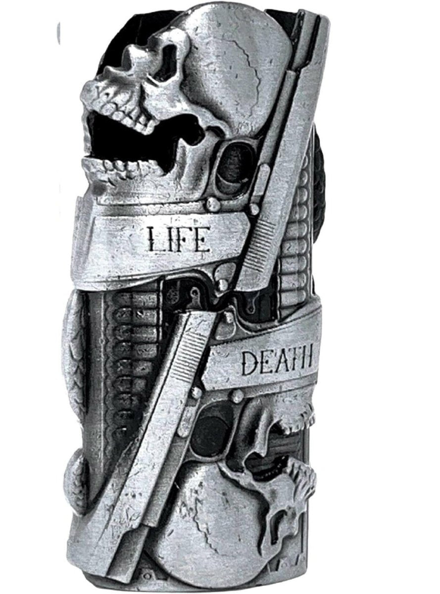 Don't Tread on Me lighter case alternate view