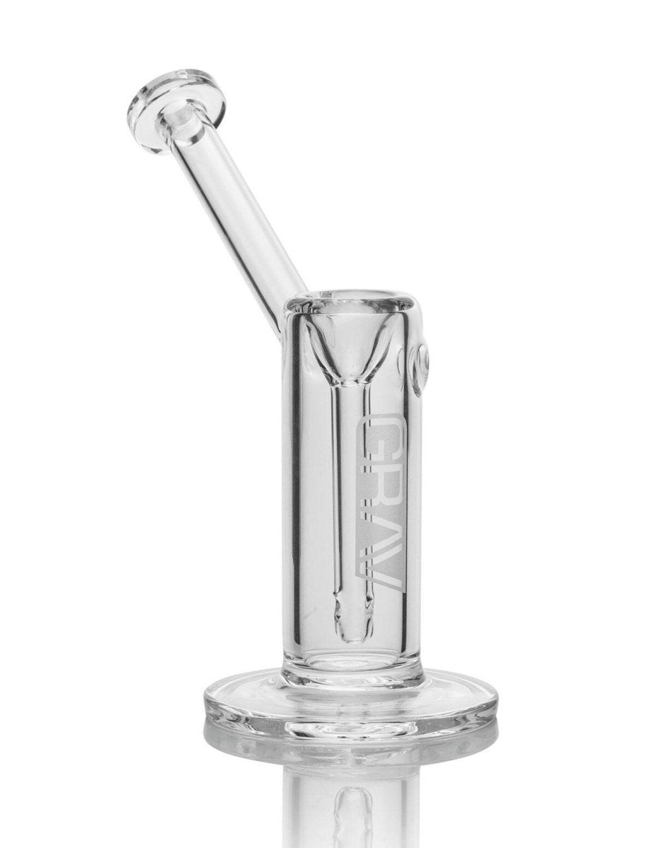 6" GRAV® Small Upright Bubbler - Simple Glass Pipe