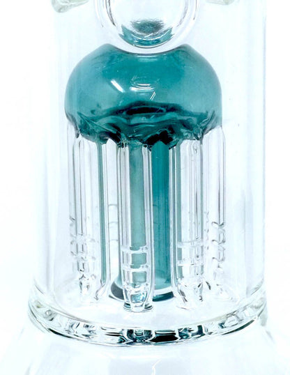 multi-arm tree perc bong side view