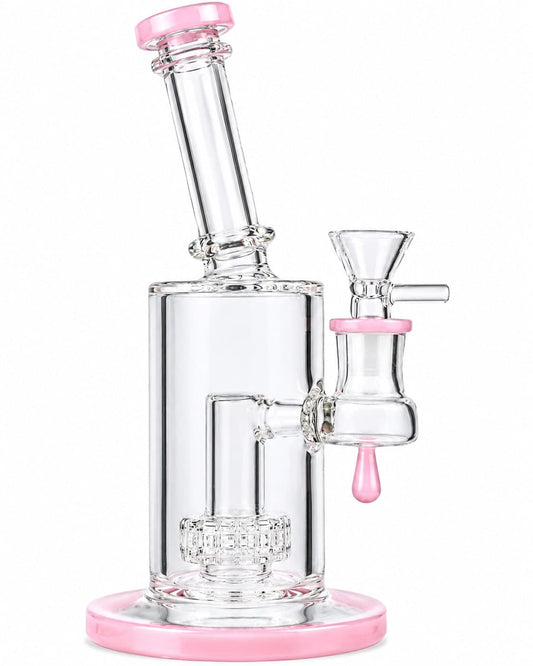 Pink perc bong pipe