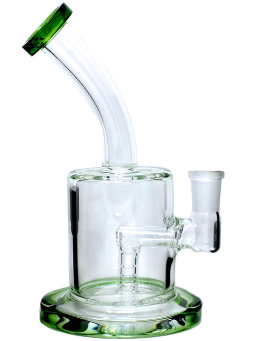 6"  Inline Mini Glass Water Pipe