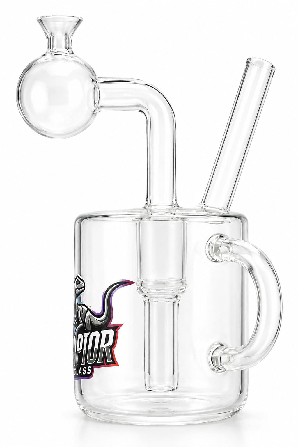 glass mug mini bong