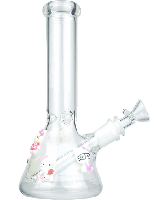 Hello Kitty Daydream Beaker Bong – Cute Looks, Serious Clouds 8 "
