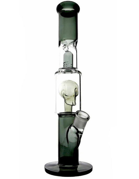 11" Straight Glass Water Pipe - Simple Glass Pipe