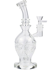 9" Glass Recycler Water Pipe with Matrix Percolator