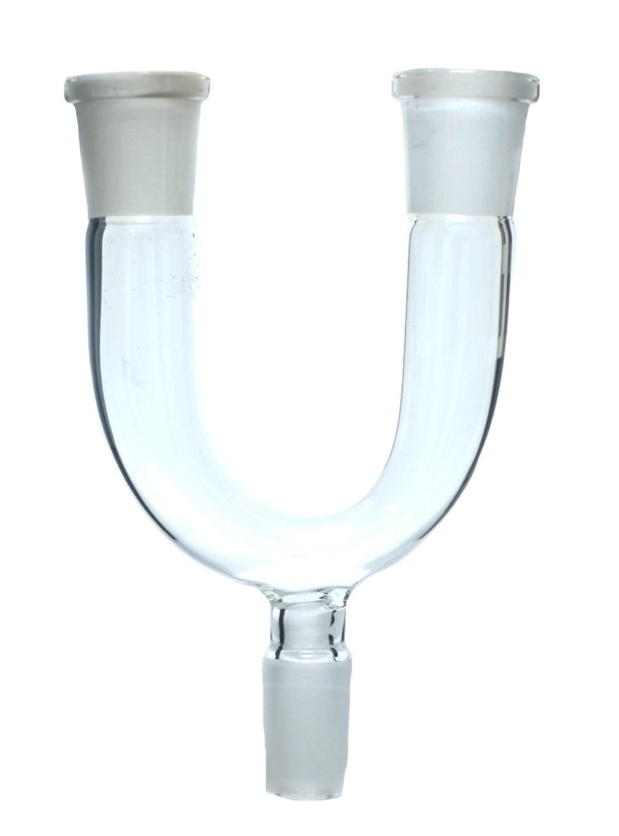 14mm Y glass joint splitter extender alternate view