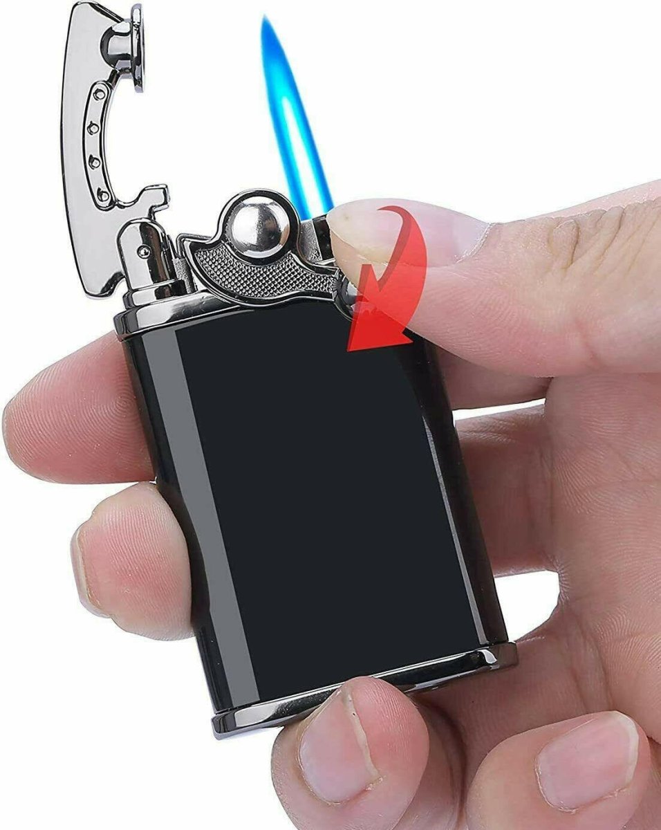 JOBON retro metal lighter alternate view