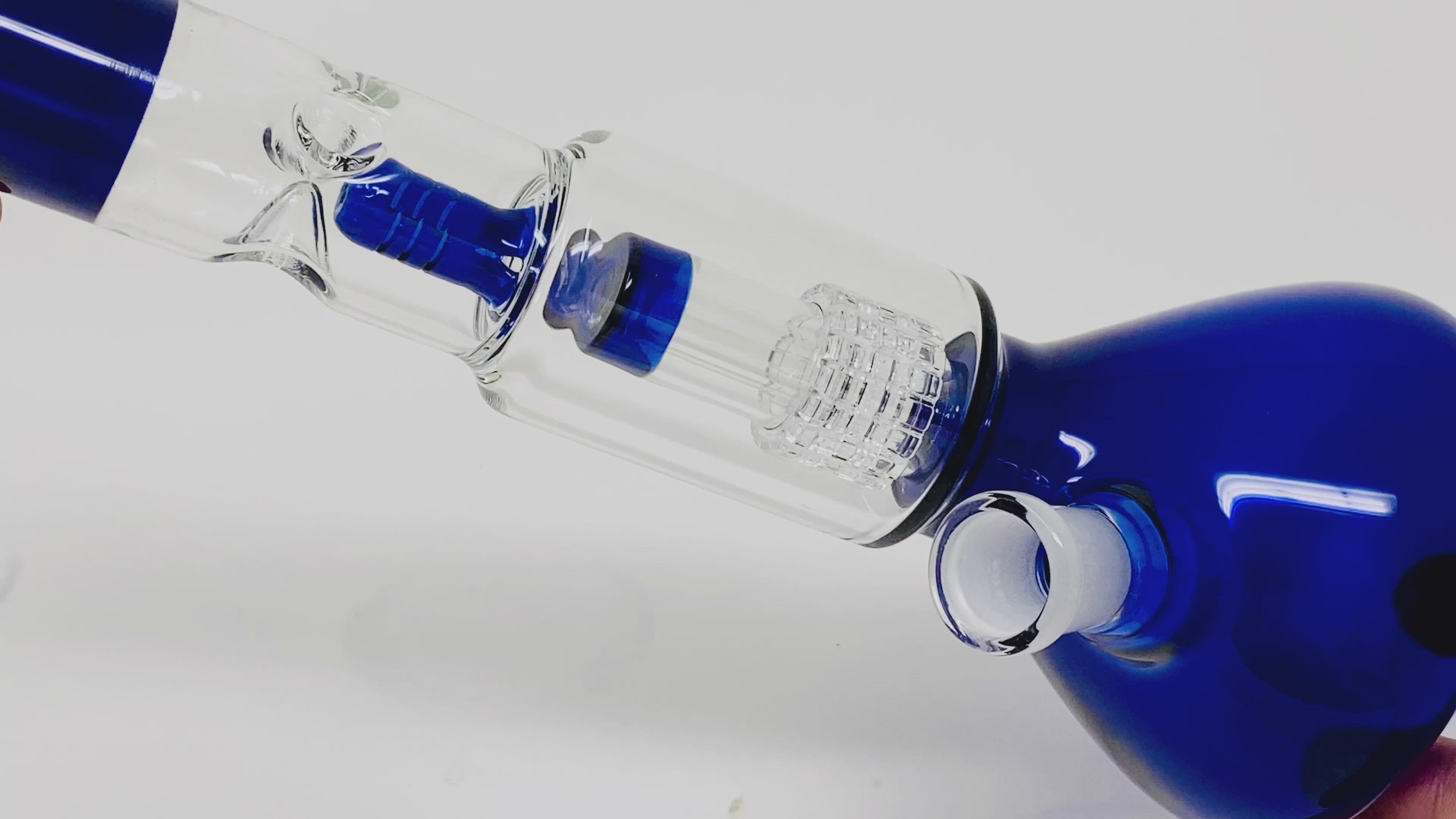 13" Glass Beaker water Pipe with Matrix Perc