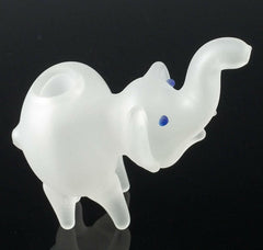 frosted elephant - Simple Glass Pipe