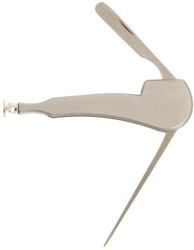 Classic wood and stainless 3-in-1 pipe tool