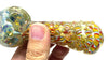 4.5" Heavy Dots Glass Spoon Hand pipe