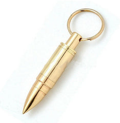 ShowJade Golden Chrome Bullet Shape Cigar Punch