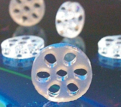 Glass honeycomb pipe screens alternate view