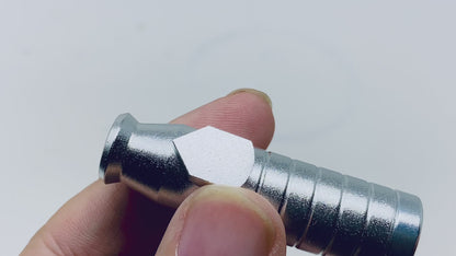 Aluminum Twist-Valve Snuff Bullet – Silver or Yellow