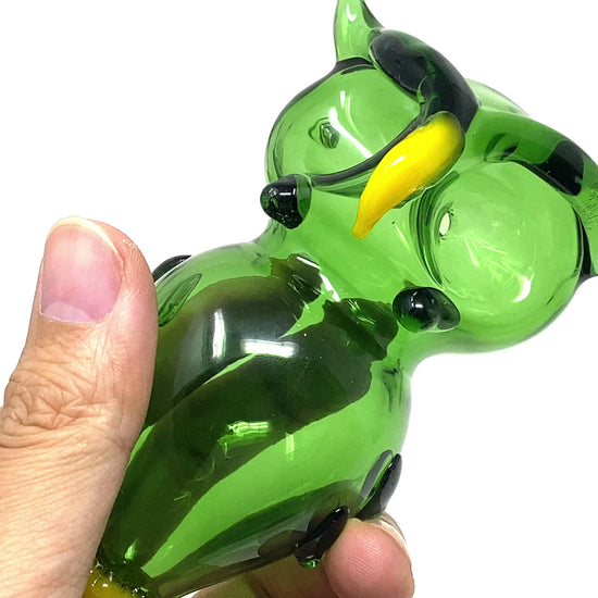 glass owl pipe