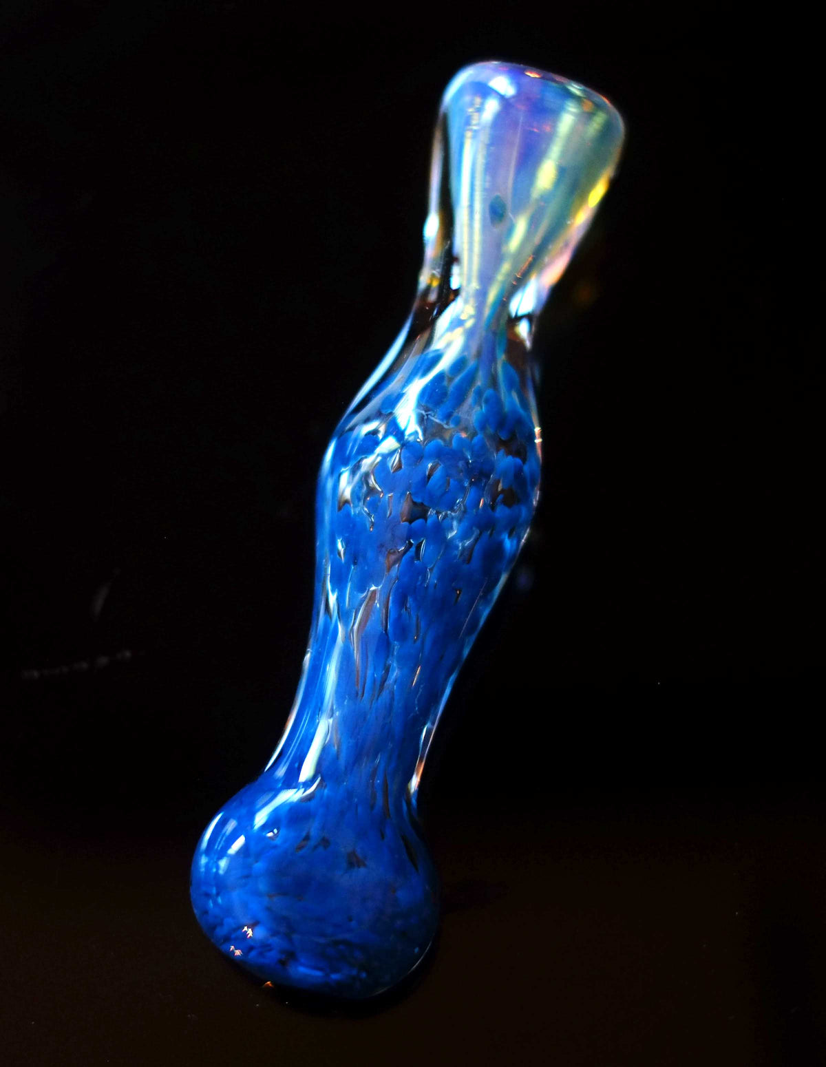 3.4" Glass Chillum Pipe