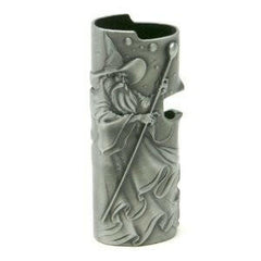 Wizard Mystic Metal Lighter Case for BIC brand Lighter, 1pc - Simple Glass Pipe