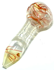 3.5" Spiral Glass Hand Pipe Assorted Color - Simple Glass Pipe