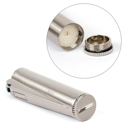 Clipper silver petrol lighter alternate view