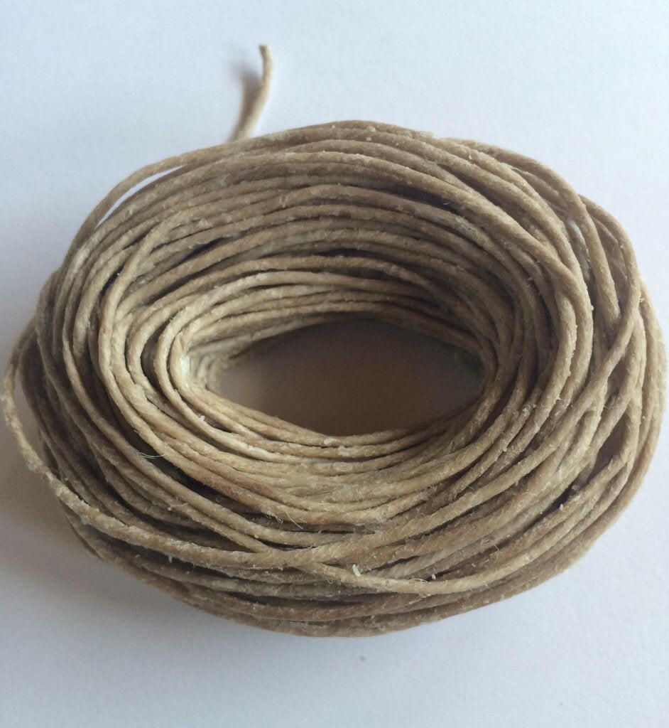 Bee Wick 50ft of 100% Organic Hemp Wick, - Simple Glass Pipe