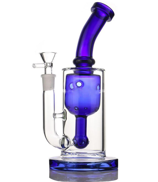 9" Glass Water Pipe  Bong Pipe