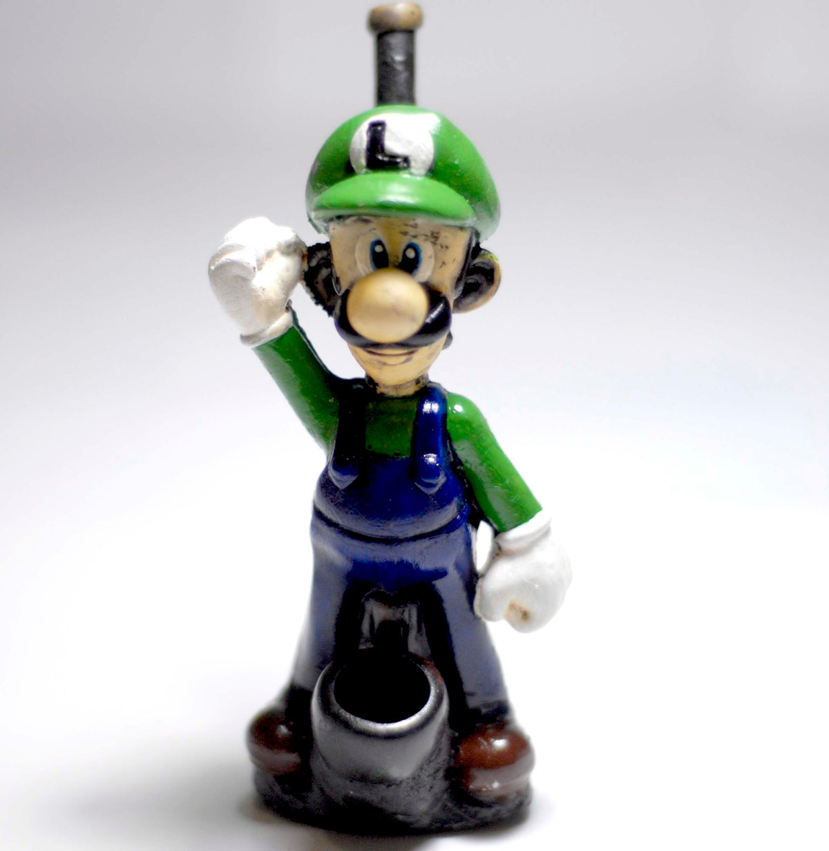 Super Mario Luigi  handmande figured Tobacco Pipe