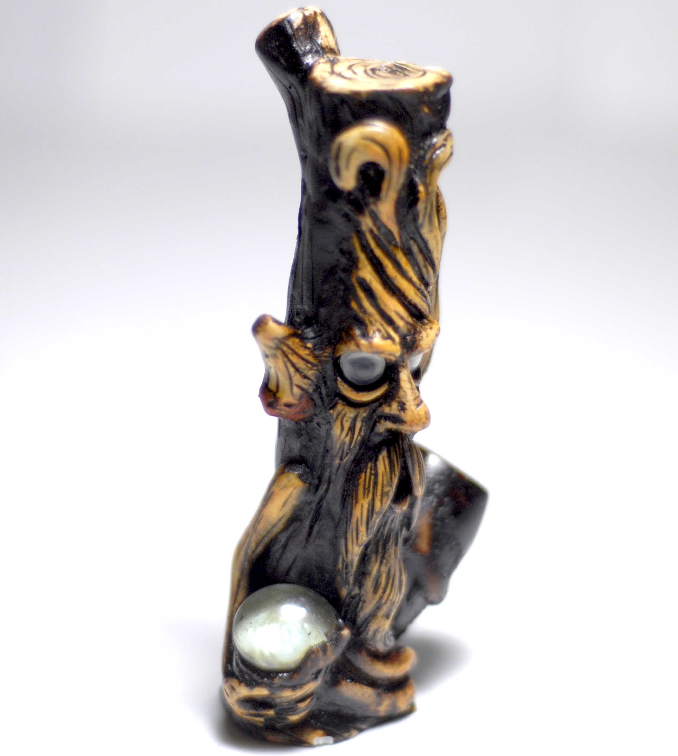 Stoned Tree  figured handmade ceramic tobacco pipe