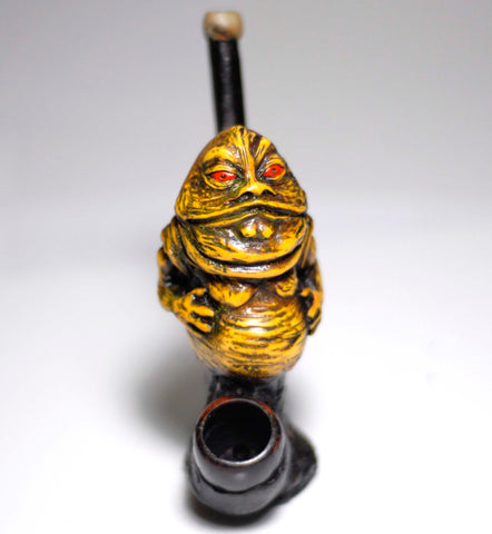 Jabba the Hutt from Star War  figured handmade ceramic tobacco pipe