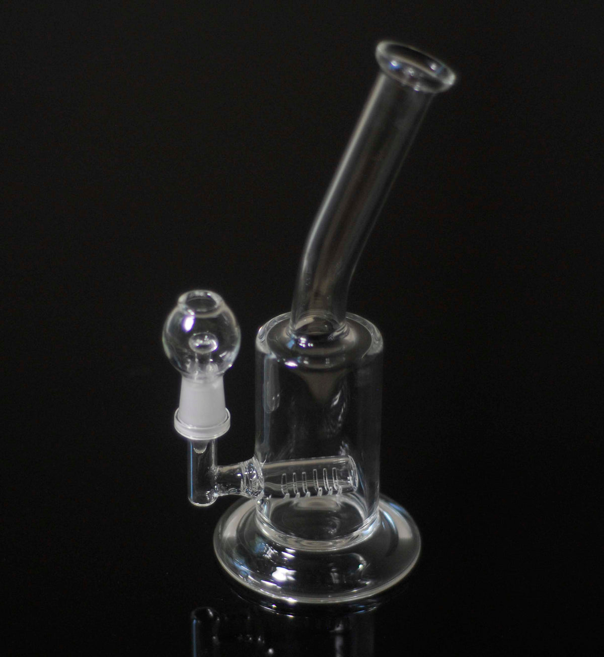 8" inline glass water pipe
