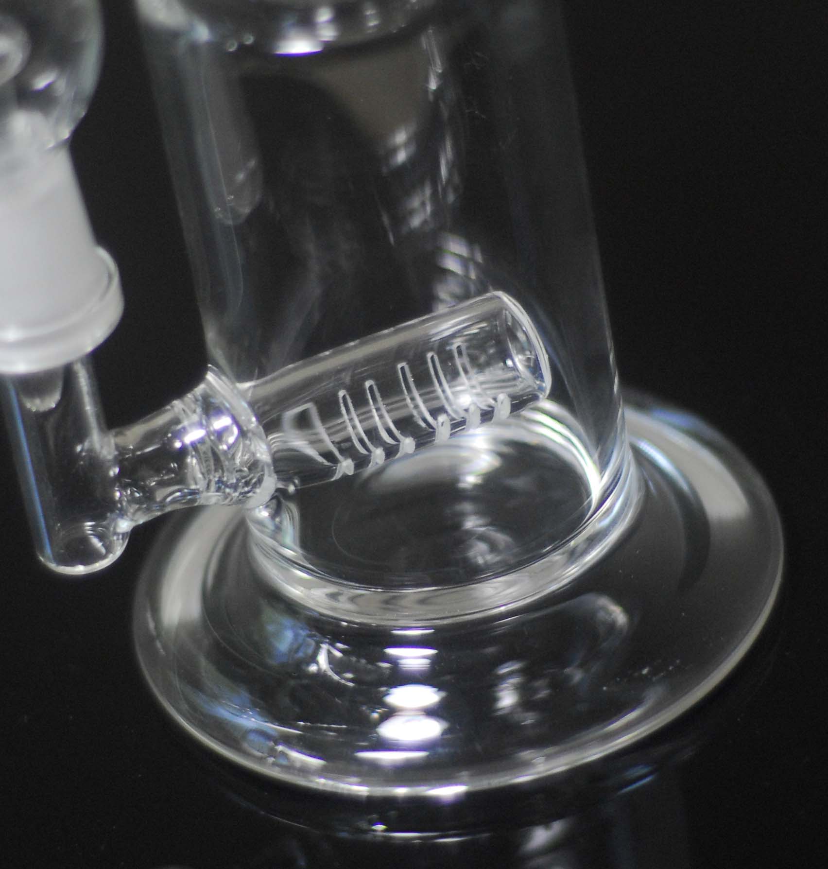 8" inline glass water pipe