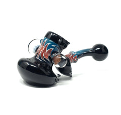 6" head design glass bubbler pipe