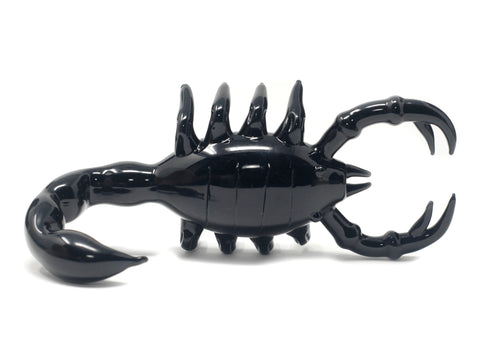 6" Scorpion Glass Animal Hand Pipe