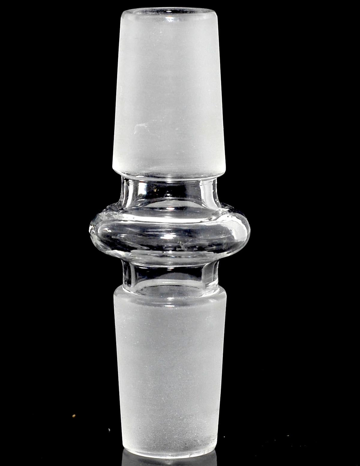 Male to Male Glass on Glass Pipe adapter Conveter