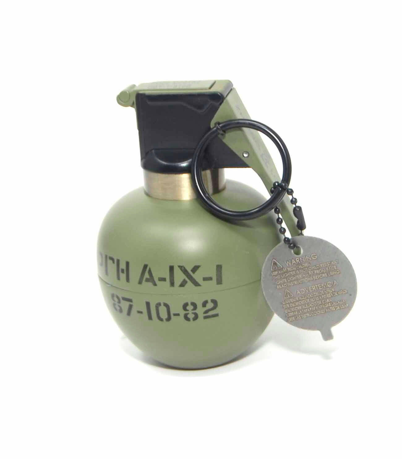 M-27 grenade-style novelty butane lighter 86mm