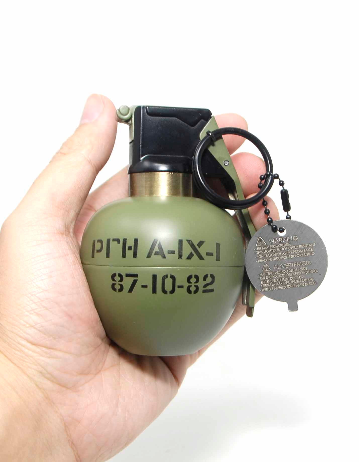 Duplicate 1:1 Life Size  M-27 Hand Grenade Lighter