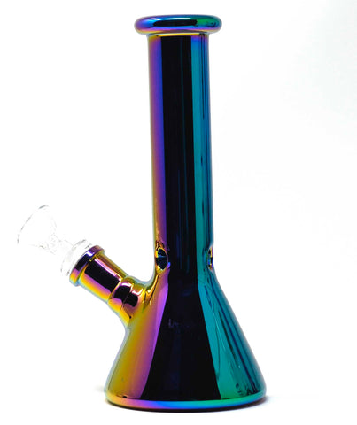 8" Gradient Glass Water Pipe Bong with Inc Pinch  - CLOSE Out