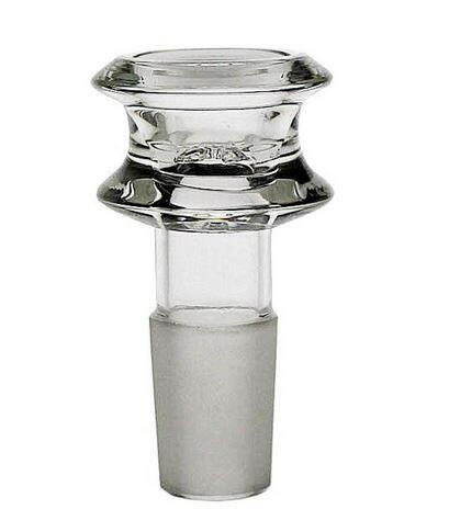 Clear 18mm male glass bowl replacement