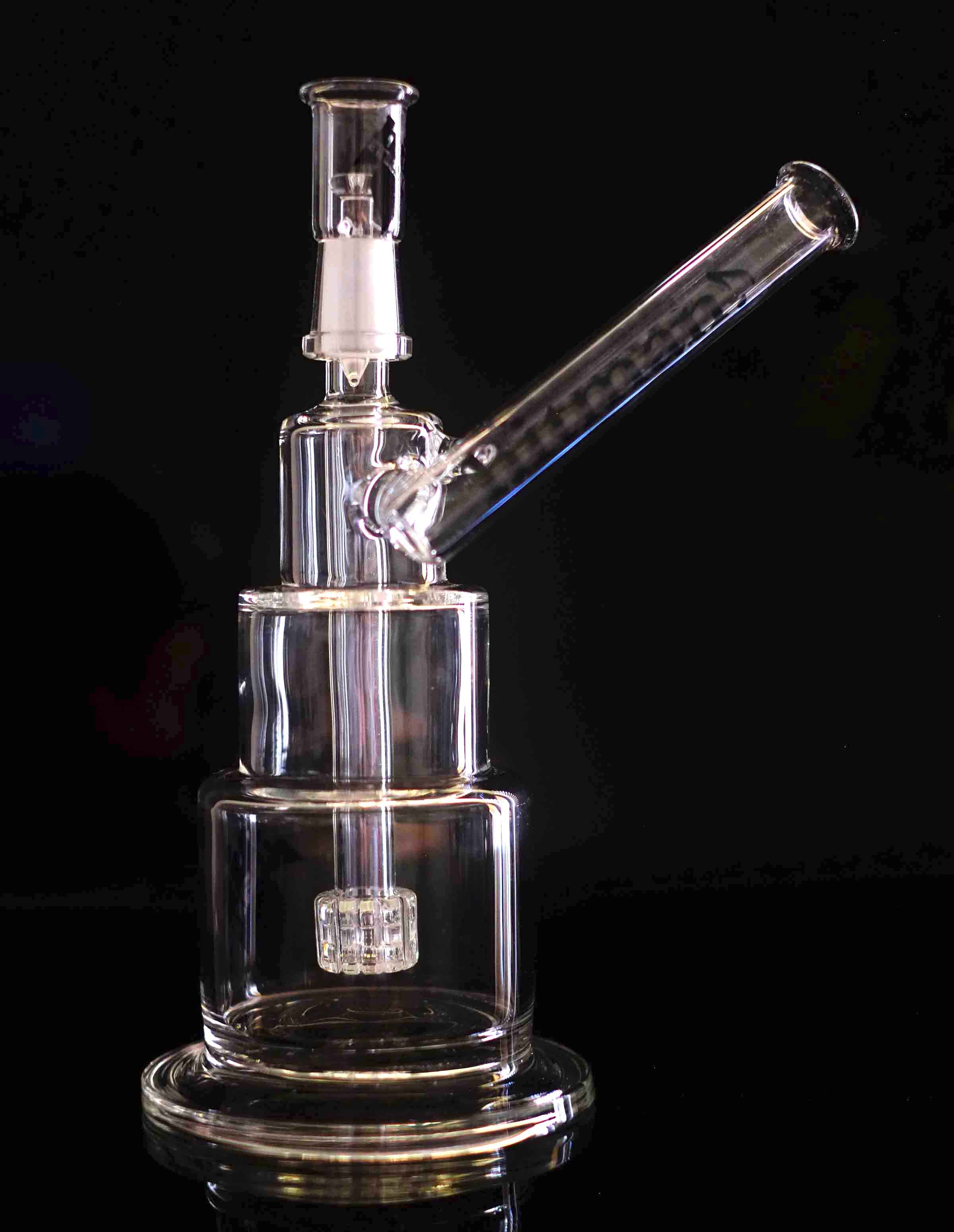 7.5" Glass Water Oil Rig Pipe