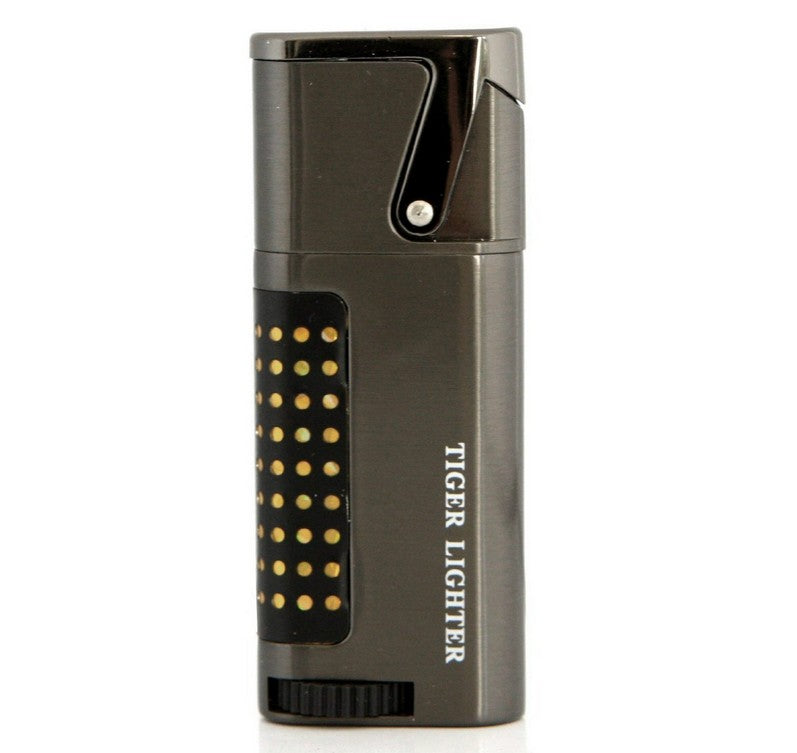 Tiger Compact Windproof Butane Cigarette Torch Lighter
