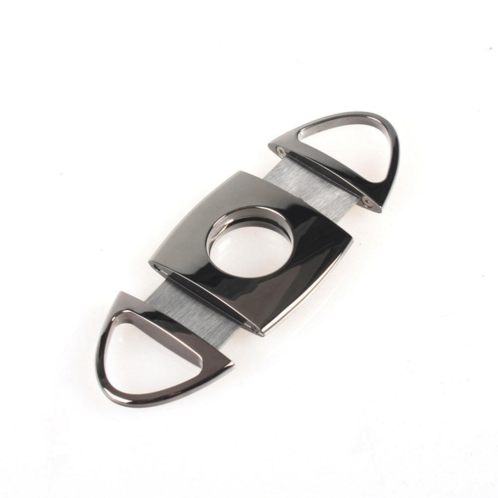 ShowJade 420J2 stainless double-blade cigar cutter