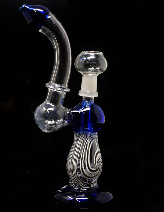 9" Glass Bubbler Water Pipe