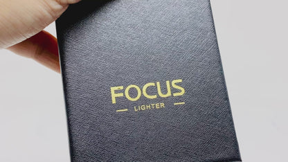 FOCUS Flint-Wheel Single-Jet Butane Torch Lighter