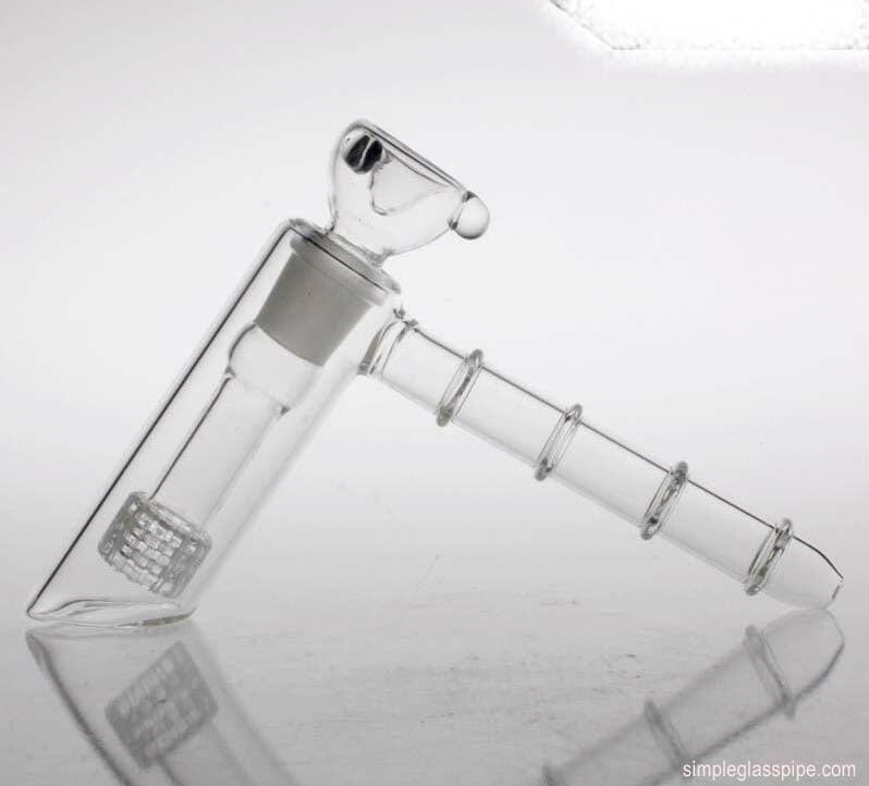 6-inch showerhead hammer glass pipe with 18.8mm bowl