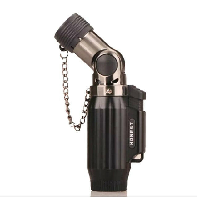 Honest 513 adjustable four-jet butane torch lighter