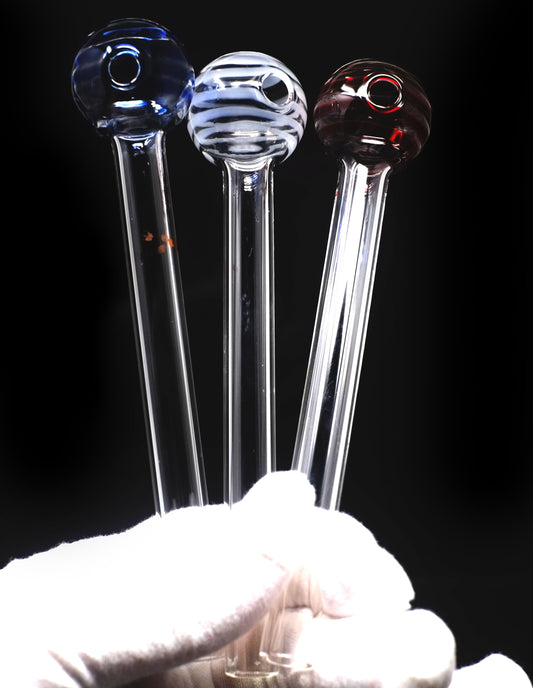 Swirl lollipops Glass Oil Burner Pipes 2 cts,