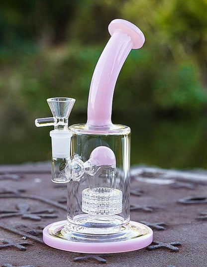 9" Matric Percualter Glass Water Pipe - Simple Glass Pipe
