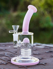 9" Matric Percualter Glass Water Pipe - Simple Glass Pipe