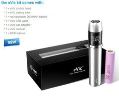 Joyetech eVic Vaporizer starter Kits - Simple Glass Pipe